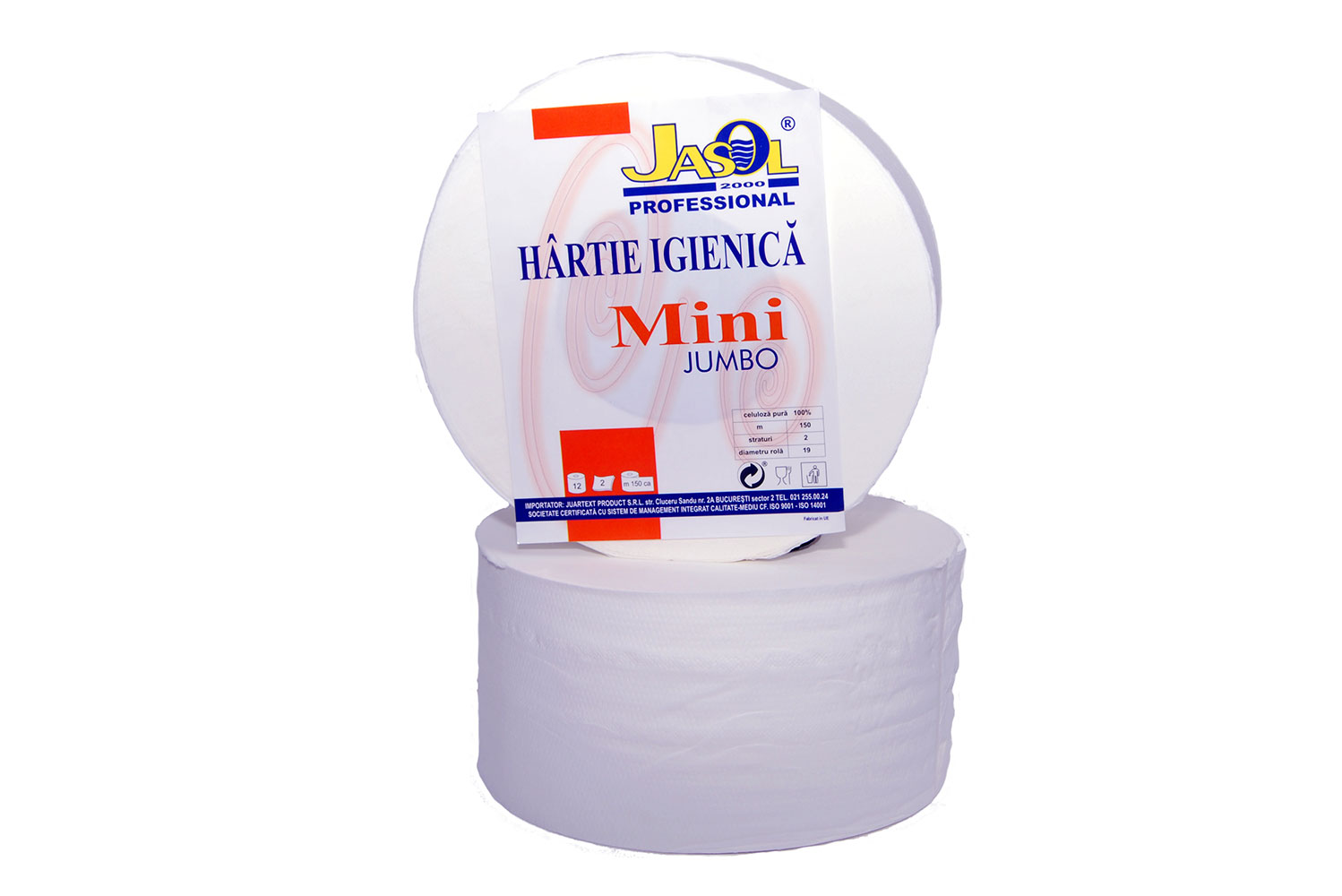series retail Groping Hartie igienica Mini Jumbo - celuloza pura Juartext Product